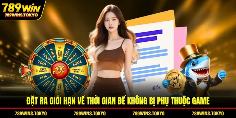 Đặt ra giới hạn về thời gian để không bị phụ thuộc game